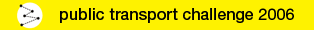 Banner image with text - Public transport challange 2006