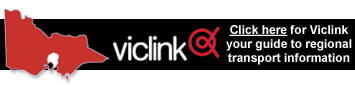 Click here for Viclink, your guide to regional transport information
